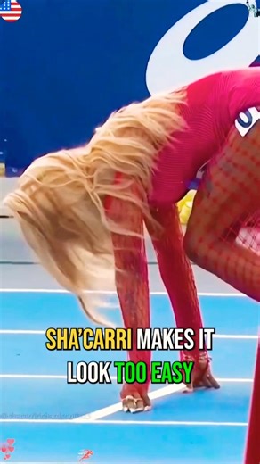 Sha Carri Richardson Winning World Athletic Championship#esporte#athlete#shacarririchardson#usa