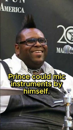 PRINCE Drummer Michael Bland on Prince's Genius in Studio #prince #shorts