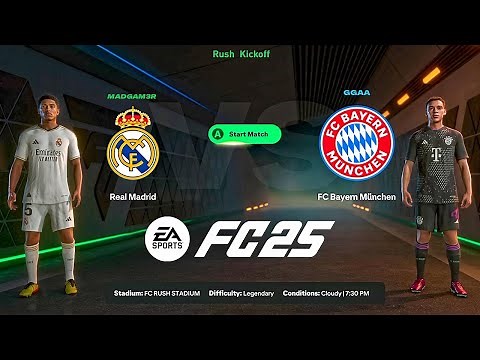 EA Sports FC 25 - Official Full Match Rush Gameplay (PS5, Xbox Series X)