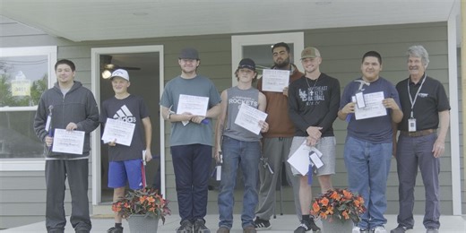 LPS students building low-income houses for nearly three decades