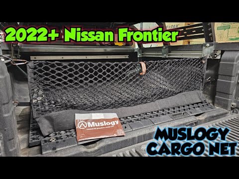 Nissan Frontier Cargo Net Install & Review From Muslogy *Amazon Best*