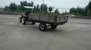 Mini Farm Dump Utility Trailer for Tractors