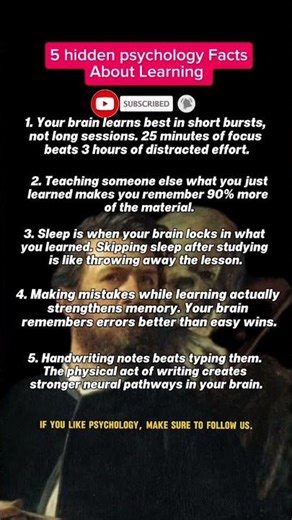 5 Psychological Secrets to Learn Anything Faster