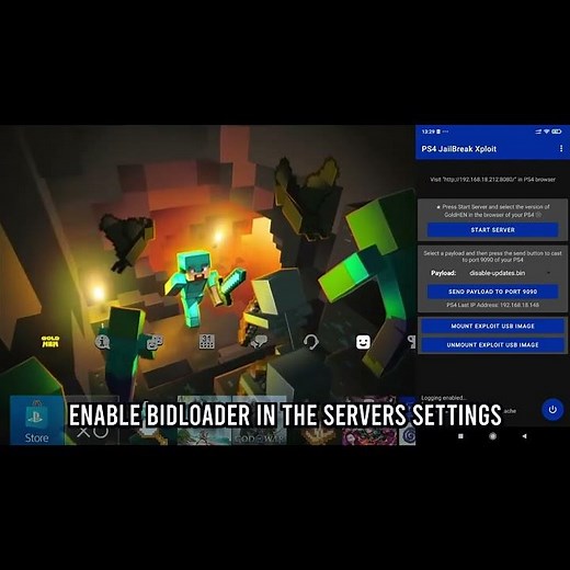 🔓 PS4 Jailbreak | Host Payloads Offline Using Android Phone | 60-Second Guide (SHORTS)