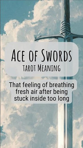 Ace of Swords Tarot Meaning ⚔️ Minor Arcana Explained