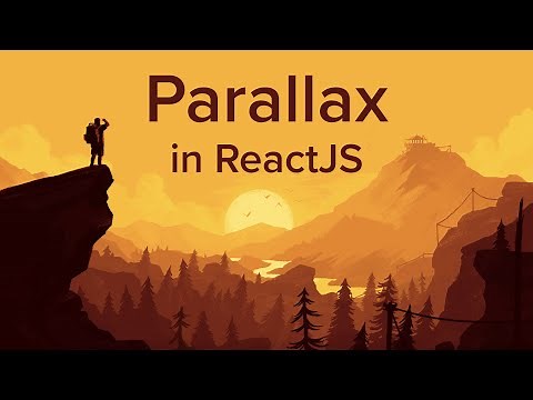 Parallax Scrolling in React using React Spring | ReactJS Parallax Animation | #parallax