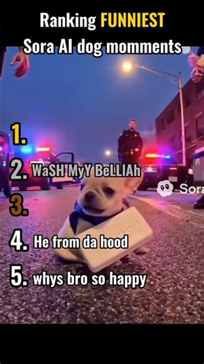 Ranking FUNNIEST Sora AI Dog Momments #funny #memes