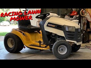 Racing mower Cub Cadet | Front end Lowered