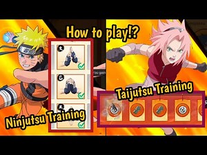 MLBB X NARUTO 2 NINJUTSU TRAINING TAIJUTSU TRAINING MINI GAME HOW TO PLAY