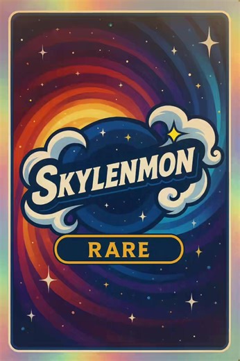 Check out our first Skylenmon Baby Trading Card find. Every reveal day will be a surprise. Will we get a Common Card, Epic Card, RARE Card, Legendary Card, or GOAT Card. Stay tune to find out.