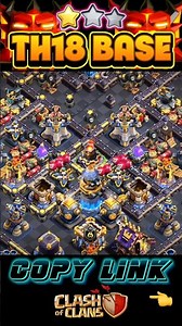 ANTI-DUKE TH18 BEST LEGEND BASE || TH18 TROPHY PUSHING BASE #coc #clashofclans #supercell