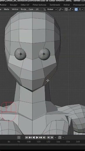 chica disellpunk en blender desde cero RESUMEN DE DIRECTO