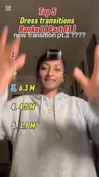 Top 5 Most Stunning Dress Transitions Ranked 👗✨