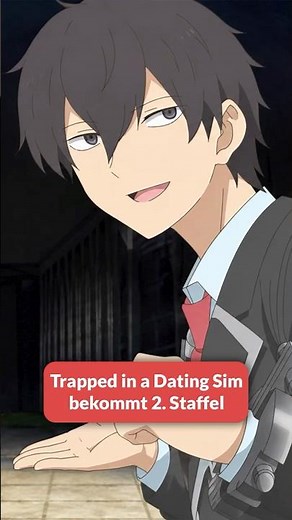 Trapped in a Dating Sim Season 2 starts soon! #AnimeNews #Isekai #Crunchyroll