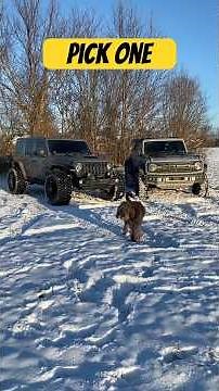 Ford Bronco Raptor VS Jeep Wrangler Rubicon 392