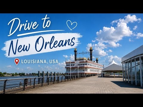 Exploring Louisiana. The drive to New Orleans.