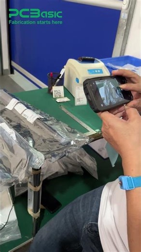 All incoming materials at PCBasic are scanned and photographed.