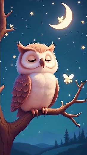 Adorable Baby Owl – Fun and Cute Cartoon Short! #shorts #cute #owl #cartoon #relaxing #animation