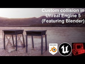 Custom collision in Unreal Engine (Featuring Blender) | Unreal Engine / Blender