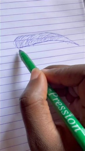 HOW I DRAW EYEBROW as a total beginner #drawing #sketch #shorts