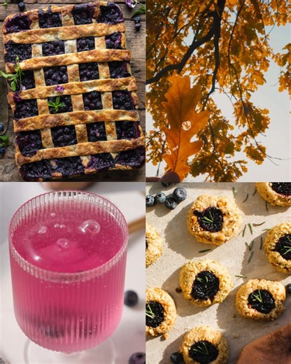 From warm bakes to cozy sips, blueberries bring BIG flavor to all your fall favorites. Whether you're in the mood for a pie moment or something bubbly and festive, we're officially in our cozy season. 👉 Explore all the fall-ready recipes here: https://blueberry.org/recipe/type/fall-and-winter/. | Blueberries