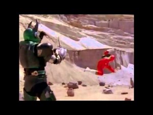 Power Rangers Wild Force - Red Ranger Team Up vs. Venjix Fight Scene ('Forever Red' Episode)