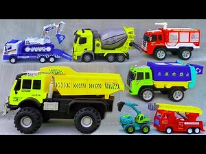 Xe Cẩu Múc Cát / Ô Tô Cảnh Sát / Máy Xúc / Xe Cứu Hỏa / Xe Đồ Chơi / Xe Tải / Xe Đổ Rác
