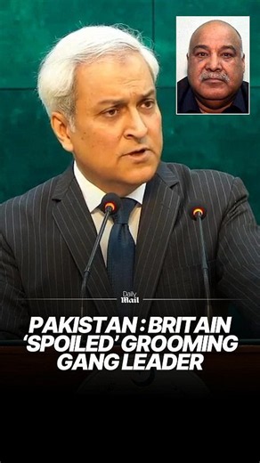 Pakistan accuses UK of 'spoiling' grooming gang boss Shabir Ahmed