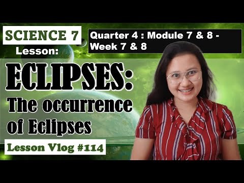 Q4. Science 7. Module 7-8. Eclipses