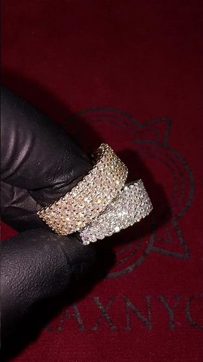 5 Row Diamond Ring | Item #66173