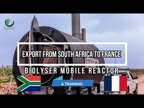 Biolyser Biochar Reactor Training in Rural France