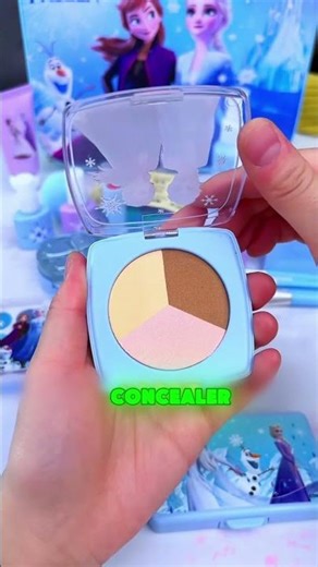 👑💄🎀 Elsa Princess Realistic Makeup Set! #funny