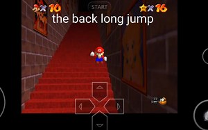 【SM64】the back long jump(手都要干断了。。。)