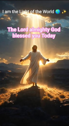 I AM THE LIGHT OF THE WORLD 🌎 ✨️ says the Lord Jesus Christ 🙏 💖 | Calm Mind Audio #lightoftheworld