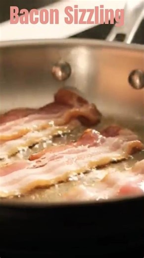 Fresh Bacon Frying #asmrsounds #asmrvideo #sizzling #breakfast #brunch #lunch #supper #latenight