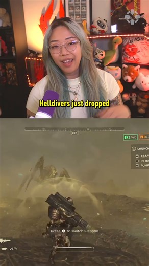 The Quasar Cannon is probably the best weapon right now to take out large enemies. #helldivers2 #quasarcannon #weapon #stratagem #gameplay #ign #guide #tip #gaming | IGN