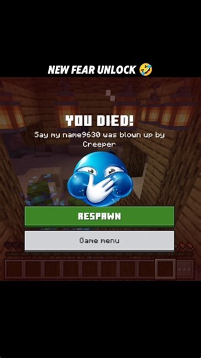 New fear unlock in Minecraft #trending