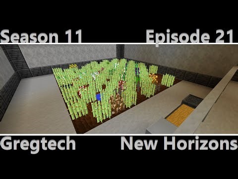 Gregtech - New Horizons - GTNH - Season 11 - Episode 21. Continue of Bees & Crops.