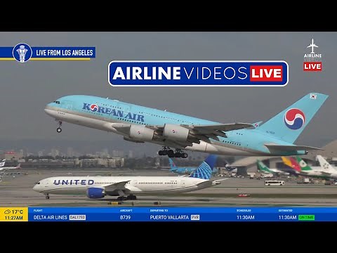 🔴LIVE Los Angeles (LAX) Airport Plane Spotting (February 18th, 2025)