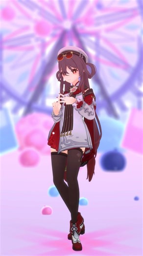 【原神MMD】胡桃が「Bのリベンジ」を踊ってみた【原神/Genshin Impact】