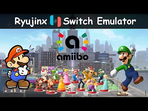 Testing Ryujinx Switch Emulator's newly added Amiibo emulation in 6 games!