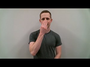 Watch how to sign 'manatee' in American Sign Language.