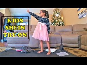 KIDS SHEIN TRY ON | WINTER CLOTHES | TIGHTS | LEGGINGS | COATS | TOPS | HAIR ACCESSORIES