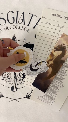 395K views · 10K reactions | “You do not speak to me if impossible odds. I am the impossible.”⚜️ #asmr #mysterypack #bookishaesthetic #fourthwing #ASMRVibes #readersoffacebook #bookstagram #asmrvideo #fypシ゚viralシfypシ゚ #fbreelsfypシ゚viralシ | My Bookish Bundles | Facebook