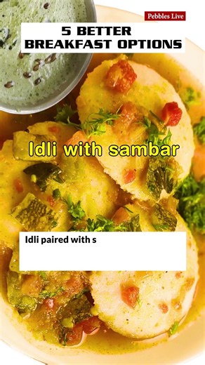 5 Better Super breakfast options I Moong dal chilla I wheat toast I idly sambar i greeek yogurt