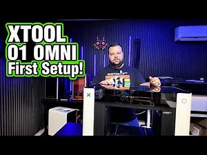 xTool Omni O1 UV Printer Setup and First Print