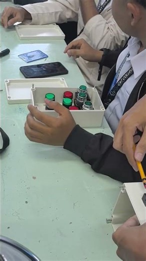 small control panel assembly of my BSCPE and ECE students.