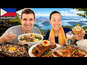 Tagaytay Food Tour 🇵🇭 Best Restaurants, Bulalo & Stunning Taal Volcano Views!
