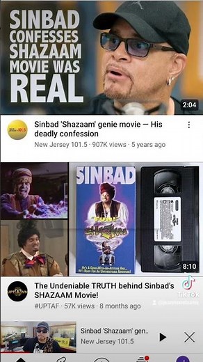 Shazaam movie DID exist & Sinbad admits it.
