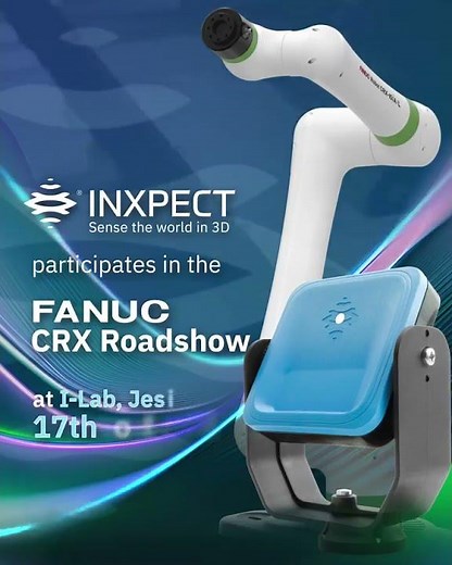 Integrated robotics & safety applications - Inxpect enhances the cobot application designed by FANUC